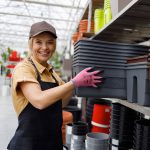KAYGO 12 Paar Arbeitshandschuhe PU beschichtet rutschfest Rosa Größe 7 – Bild 3