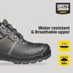 Safety Jogger Bestboy Sicherheitsstiefel S3 Leder Stahlkappe EU 45 – Bild 3