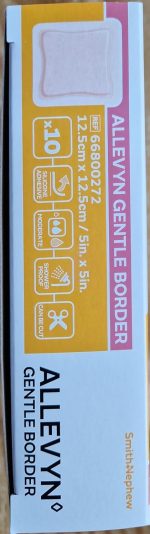 Allevyn Gentle Border Wundverband Schaumverband für empfindliche Haut – Bild 6