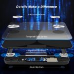 Körperfettwaage Digital mit App Bluetooth 180 kg für BMI Wasser Muskelmasse – Bild 7