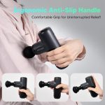 arboleaf Mini Massagepistole 0,39 kg mit 5 Aufsätzen 5 Stufen 3200 U – Bild 7