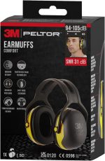 3M Peltor X2 Kapselgehörschutz 31 dB SNR schwarz gelb – Bild 6
