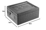 thermohauser EPP Thermobox GN 1 2 mit Deckel 10 L 39 x 33 x 18 cm – Bild 5