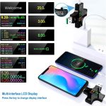USB Tester USB C Strommessgerät Digitales Messgerät für Spannung Strom Leistung – Bild 2
