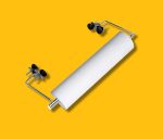 AmazonCommercial Liegenabdeckung 2-lagig Zellulose 9 Rollen 50 m Weiß – Bild 2
