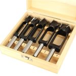 Sinoprotools Holzdübelschneider Set 5 Stück Zapfenschneider 3/8 bis 1 Zoll
