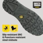 Safety Jogger Bestboy Sicherheitsstiefel S3 Leder Stahlkappe EU 45 – Bild 7