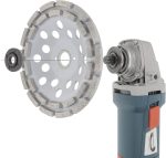 PRODIAMANT Diamant-Schleiftopf 180 mm Beton universal 22,23 mm doppelreihig – Bild 7