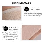 Elastische Kniebandage 1 Paar Kniestütze atmungsaktiv leicht Unisex L – Bild 5