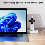 USB Tester USB C Strommessgerät Digitales Messgerät für Spannung Strom Leistung – Bild 4