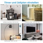 EIGHTREE Smart WLAN Steckdose 4er Pack mit Strommessung Alexa Google – Bild 5