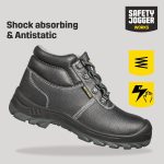 Safety Jogger Bestboy Sicherheitsstiefel S3 Leder Stahlkappe EU 45 – Bild 6