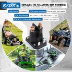 Starterrelais 12V für Trombetta 862124121112 Rasenmäher Golfwagen 532192507 – Bild 2