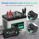 RoyPow LiFePO4 Ladegerät 12V 10A Lithium Batterieladegerät Erhaltung – Bild 8