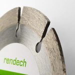 2x Diamanttrennscheibe 125 mm für Beton Granit Stein Ziegel rendech – Bild 6