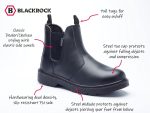 Blackrock SF12B Sicherheitsstiefel Schwarz Stahlkappe Größe 47 – Bild 4