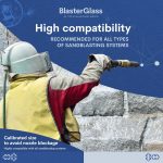BlasterGlass Hi Tech Strahlmittel 40 bis 60 Körnung für Strahlkabinen 10 kg – Bild 2
