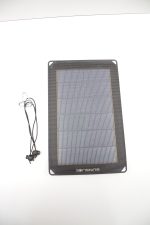 Flexibles Solarladegeraet Outdoor 6 W wasserdicht USB Anschluss schwarz