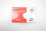 UK58 Premium FFP2 Maske Weiß 20 Stück besonders atmungsaktiv – Bild 2