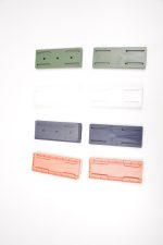 Selbstklebende Steckdosenhalterung 8 Stück stanzfrei für Wand und Tisch – Bild 2