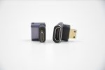 Duttek HDMI auf Mini HDMI 8K Winkeladapter 2 Stück 90 Grad 48 Gbps