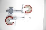 Uyoyous 2 Stück Torrollen 12,7 cm federbelastet Lenkrolle mit Bremse – Bild 6