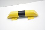 Rammschutzbalken RSBA-400 400 mm Ø 76 mm Gütestahl Gelb Schwarz – Bild 9