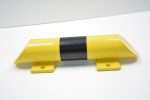 Rammschutzbalken RSBA-400 400 mm Ø 76 mm Gütestahl Gelb Schwarz – Bild 10