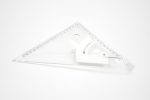 SG Education verstellbares Winkelset 20 cm Acryl mit Schutzhülle