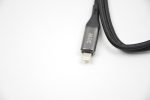 USB C Ladekabel für iPhone 1 m Schwarz 30 W mit LED Anzeige Schnellladen – Bild 10
