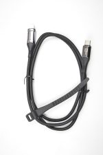 USB C Ladekabel für iPhone 1 m Schwarz 30 W mit LED Anzeige Schnellladen – Bild 3
