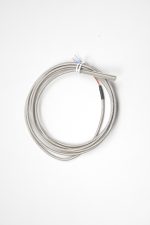 iOVEO PT100 Temperaturfühler mit Silikonleitung bis 200 Grad 2 m
