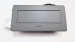 Versenkbare Aluminium Einbausteckdose 2-fach mit USB-A USB-C Graphit