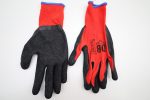 Durabull Arbeitshandschuhe Herren 12 Paar Latexbeschichtet Größe 11 Rot – Bild 2