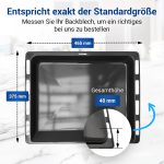Backblech hoch Bosch HEZ432002 00742586 emailliert für Backofen Herd – Bild 2