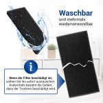 Schaumfilter Set 2x wie Gorenje 628504 810183 für Wärmepumpentrockner