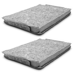 Set 2x Aktivkohlefilter wie Miele 9231860 DKF19 Filter für Dunstabzugshaube