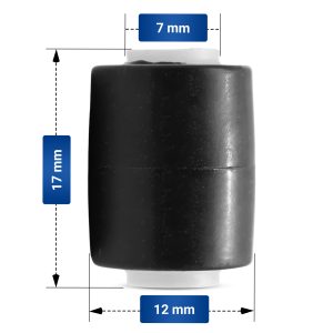 Rolle Set 3x wie Samsung DJ66-00813A für Akku Staubsauger PowerStick VS8000ML