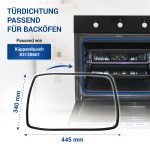 Türdichtung wie Küppersbusch 83130601 Dichtungsband für Backofen Herd