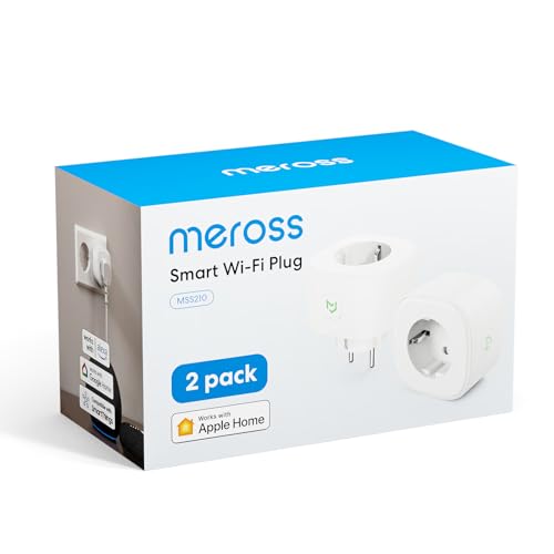 314u56atweL.jpg Meross WLAN Steckdose Smart Plug kompatibel mit HomeKit Alexa 2 Stück – Bild 1