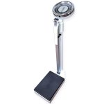 GIMA Sirio Personenwaage mit Höhenmesser mechanisch 150 kg grau – Bild 3