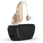 MEDca Smart Hörverstärker PSAP Paar mit Ladeetui 4 Modi Beige