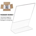 Display4top Acryl Tischaufsteller schräg A5 glasklar 10 Stück – Bild 7
