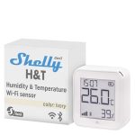 Shelly H und T Gen3 Elfenbein WLAN Temperatur und Feuchtigkeitssensor