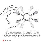 RAM MOUNTS X-Grip IV Universal Handyhalterung groß mit 1 Zoll Kugel – Bild 6