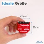 Shelly 1PM Gen3 WLAN Smart Relais Schalter mit Strommessung 16A 2 Stück – Bild 2