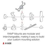 RAM MOUNTS X-Grip IV Universal Handyhalterung groß mit 1 Zoll Kugel – Bild 7