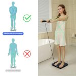 Healthkeep Personenwaage Impedanzmessung WLAN Bluetooth 8 Elektroden 180 kg – Bild 4