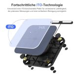 Healthkeep Personenwaage Impedanzmessung WLAN Bluetooth 8 Elektroden 180 kg – Bild 3