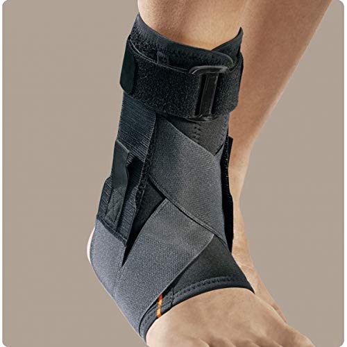 41QHKLTdMSL.jpg RO+Ten Malleofit81 AirX Textil-Fußkettchen Knöchelbandage Größe L – Bild 1